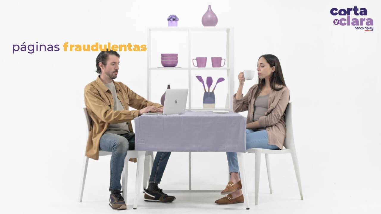 Páginas fraudulentas